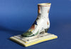 Unusual Vintage Hand Painted  Quimper Boot