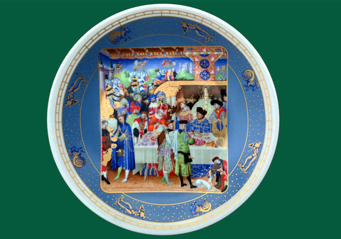 Plate - Les Très Riches Heures de Jean, Duc de Berry