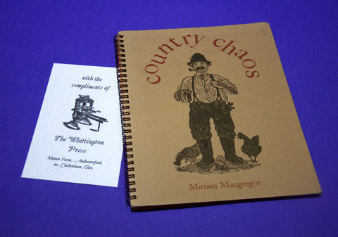 Country Chaos - Signed, Hand Coloured First Edition