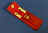 A pair of Aspreys 9ct Gold Collar Stiffeners in case   SOLD