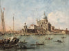 Francesco Guardi 1712 - 1793 The Punta della Dogana with Santa Maria della Salute